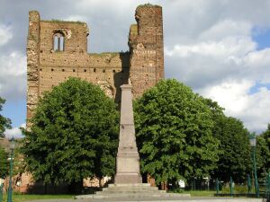 Die zerstörte Kirche